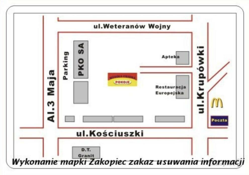 Goralski Domek Walus Zakopane - Scisle Centrum - Jedyny Domek Na Krupowkach Exteriör bild