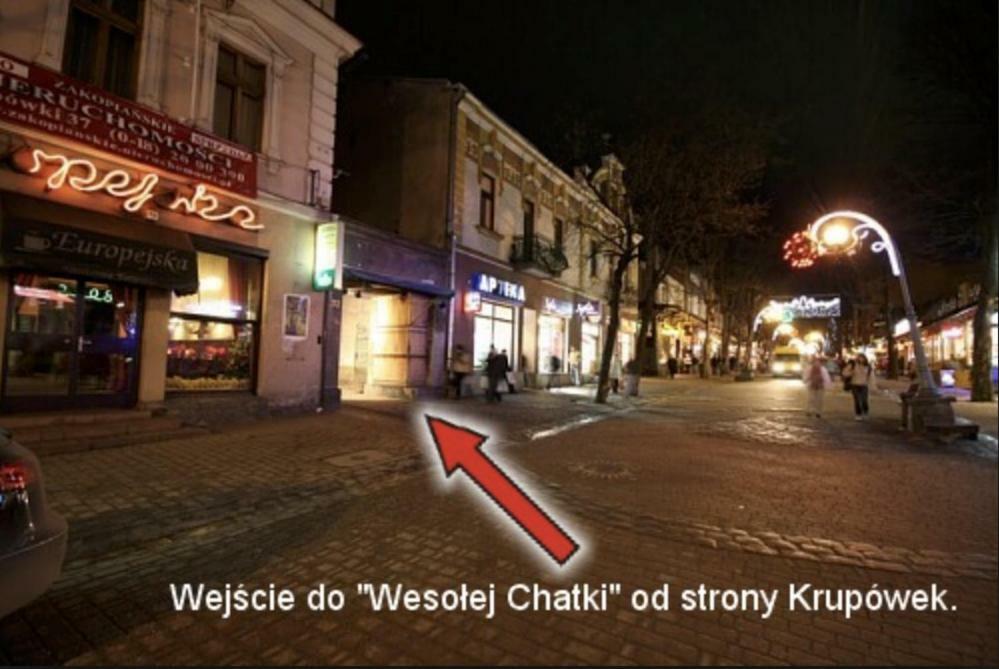 Goralski Domek Walus Zakopane - Scisle Centrum - Jedyny Domek Na Krupowkach Exteriör bild